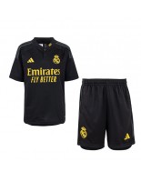 Real Madrid Alternativní dres pro děti 2023-24 Krátký Rukáv (+ trenýrky)
